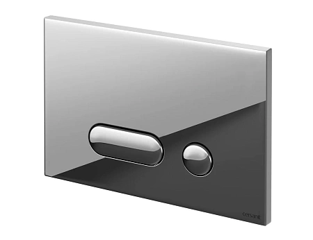 Клавиша смыва Cersanit INTERA, хром блестящая (BU-INT/Cg) Клавиша смыва Cersanit INTERA, хром блестящая (BU-INT/Cg)