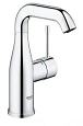 Смеситель для раковины GROHE Essence New нажимным донным клапаном, размер M, хром (23798001) Смеситель для раковины GROHE Essence New нажимным донным клапаном, размер M, хром (23798001)