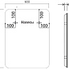 Зеркало Vincea LED VLM-3VC600-2 600х800 c сенсорным выключателем и диммером, антизапотевание Зеркало Vincea LED VLM-3VC600-2 600х800 c сенсорным выключателем и диммером, антизапотевание