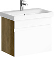 Тумба под раковину AQWELLA Smart 60 см SRT0106DB подвесная, дуб балтийский