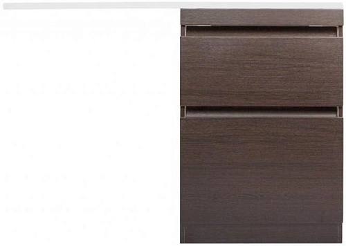 Тумба под раковину Style Line Даллас 120, люкс PLUS, коричневый СС-00000424 Тумба под раковину Style Line Даллас 120, люкс PLUS, коричневый СС-00000424
