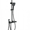 Душевая система Wonzon & Woghand с термостатом, черный матовый (WW-B4132-A-MB) Душевая система Wonzon & Woghand с термостатом, черный матовый (WW-B4132-A-MB)