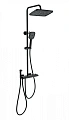 Душевая система Wonzon & Woghand с термостатом, черный матовый (WW-B4132-A-MB) Душевая система Wonzon & Woghand с термостатом, черный матовый (WW-B4132-A-MB)