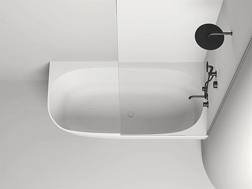 Ванна из искусственного камня Salini SOFIA CORNER R 170x85 покраска по RAL полностью 102524MF угловая S-Stone Ванна из искусственного камня Salini SOFIA CORNER R 170x85 покраска по RAL полностью 102524MF угловая S-Stone