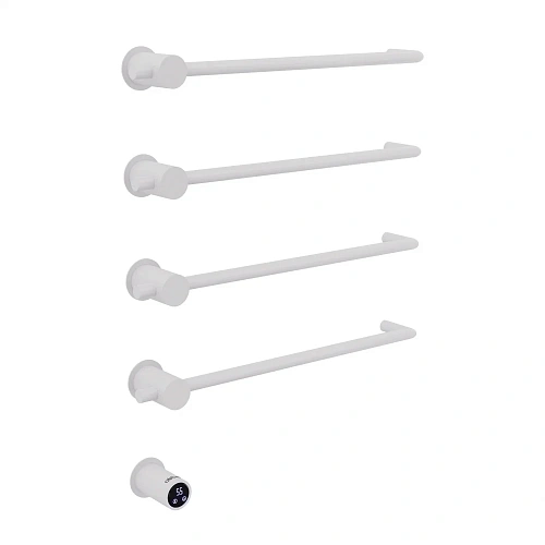 Полотенцесушитель электрический ABBER Charme AH4004MW белый матовый Полотенцесушитель электрический ABBER Charme AH4004MW белый матовый