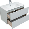 Тумба под раковину Aquanet Алвита New 80 2 ящика, серый 00277516 Тумба под раковину Aquanet Алвита New 80 2 ящика, серый 00277516