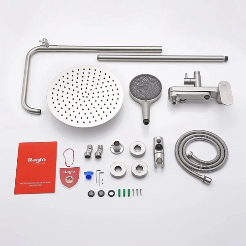 Душевая система Raglo R10.24.05, сатин Душевая система Raglo R10.24.05, сатин