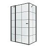 Душевой уголок NEW TRENDY NEW SOLEO BLACK L 90x90x195 K-0579 (черный) Душевой уголок NEW TRENDY NEW SOLEO BLACK L 90x90x195 K-0579 (черный)