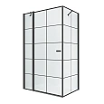 Душевой уголок NEW TRENDY NEW SOLEO BLACK L 90x90x195 K-0579 (черный) Душевой уголок NEW TRENDY NEW SOLEO BLACK L 90x90x195 K-0579 (черный)