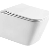 Унитаз подвесной Taliente Correto Tornado 3, белый, с крышкой микролифт CR55003 Унитаз подвесной Taliente Correto Tornado 3, белый, с крышкой микролифт CR55003