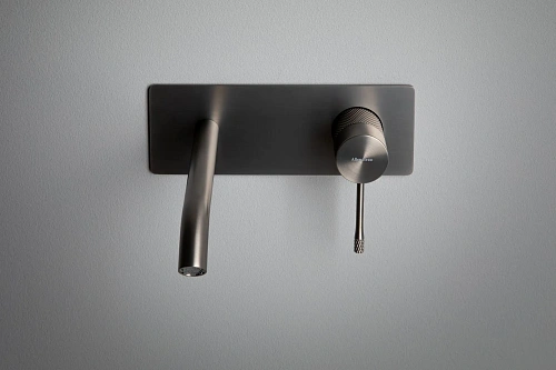 Смеситель для раковины Allen Brau Priority 4.0 5.31D03-MG (с внутренней частью) графит брашированный Смеситель для раковины Allen Brau Priority 4.0 5.31D03-MG (с внутренней частью) графит брашированный