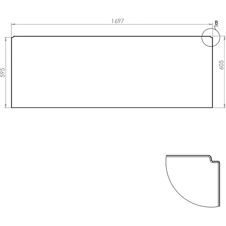 Экран для ванны фронтальный Astra-Form Нейт 170 белый 02010009 Экран для ванны фронтальный Astra-Form Нейт 170 белый 02010009