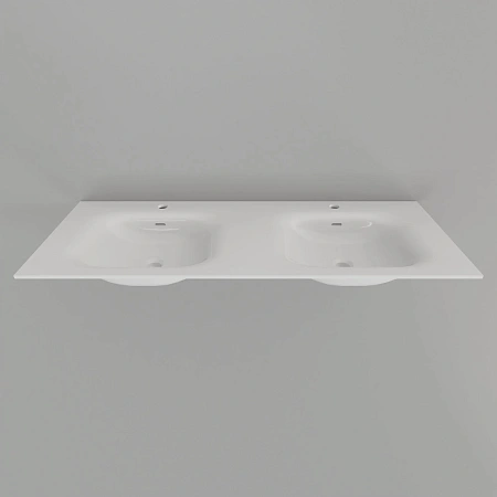 Раковина ArtDecco Luna 121 ALNAS121D акриловая, белый матовый Раковина ArtDecco Luna 121 ALNAS121D акриловая, белый матовый