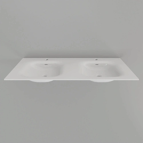 Раковина ArtDecco Luna 121 ALNAS121D акриловая, белый матовый Раковина ArtDecco Luna 121 ALNAS121D акриловая, белый матовый