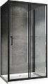 Душевой уголок ABBER Schwarzer Diamant AG30140B-S90B-S90B 140x90 см универсальный, профиль черный, стекло прозрачное Душевой уголок ABBER Schwarzer Diamant AG30140B-S90B-S90B 140x90 см универсальный, профиль черный, стекло прозрачное