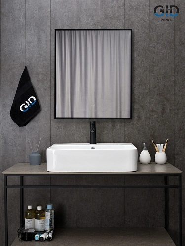 Раковина Gid N9258 51218 накладная белая 60x45x13 Раковина Gid N9258 51218 накладная белая 60x45x13