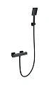 Смеситель для душа Wonzon & Woghand с термостатом, черный матовый (WW-B2026-A-MB) Смеситель для душа Wonzon & Woghand с термостатом, черный матовый (WW-B2026-A-MB)