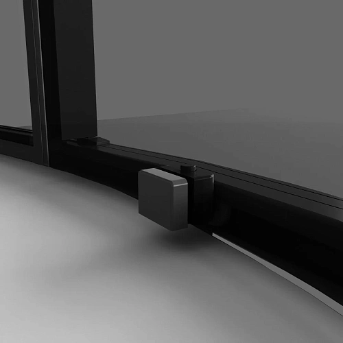 Душевой уголок Niagara Nova NG-2826-34BLACK (90x90x195) полукруг, раздвижная, черный матовый, стекло тониров Душевой уголок Niagara Nova NG-2826-34BLACK (90x90x195) полукруг, раздвижная, черный матовый, стекло тониров