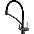 Смеситель для кухни Paulmark SIEGEN вороненая сталь Si213111-GM Смеситель для кухни Paulmark SIEGEN вороненая сталь Si213111-GM