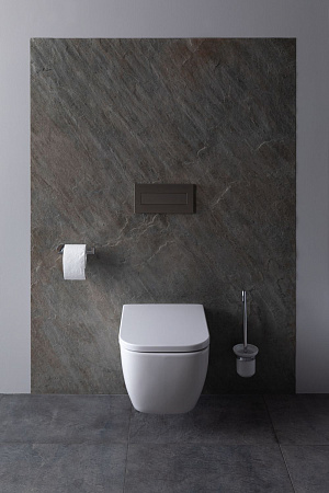 Унитаз подвесной Allen Brau Infinity 4.21004.20 с крышкой, белый глянец