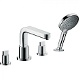 Смеситель на борт ванны Hansgrohe Metris S на 4 отверстия 31443000, хром Смеситель на борт ванны Hansgrohe Metris S на 4 отверстия 31443000, хром