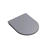 Крышка-сиденье Grossman 49GR55GMS тонкое, серое матовое Крышка-сиденье Grossman 49GR55GMS тонкое, серое матовое