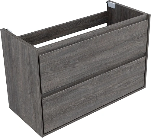 Тумба под раковину Aquanet Милан 100 дуб рошелье 00336375 подвесная Тумба под раковину Aquanet Милан 100 дуб рошелье 00336375 подвесная