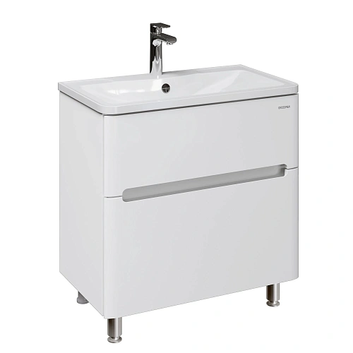 Тумба под раковину GROSSMAN АДЕЛЬ-НОРМА-80 см белая (ум. Aдель-80) напольная 108023 Тумба под раковину GROSSMAN АДЕЛЬ-НОРМА-80 см белая (ум. Aдель-80) напольная 108023