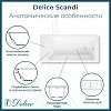 Ванна из искусственного камня Delice Scandi 180х70 DLR330029-G глянцевая Ванна из искусственного камня Delice Scandi 180х70 DLR330029-G глянцевая