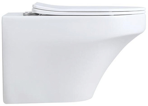 Унитаз подвесной Vincea Edge VT1-27 белый, ультратонкое сиденье soft-close Унитаз подвесной Vincea Edge VT1-27 белый, ультратонкое сиденье soft-close