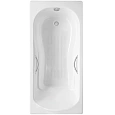 Ванна чугунная Delice Haiti Luxe 150х80 с отверстиями под ручки и антискользящим покртыием DL DLR230636R-AS Ванна чугунная Delice Haiti Luxe 150х80 с отверстиями под ручки и антискользящим покртыием DL DLR230636R-AS