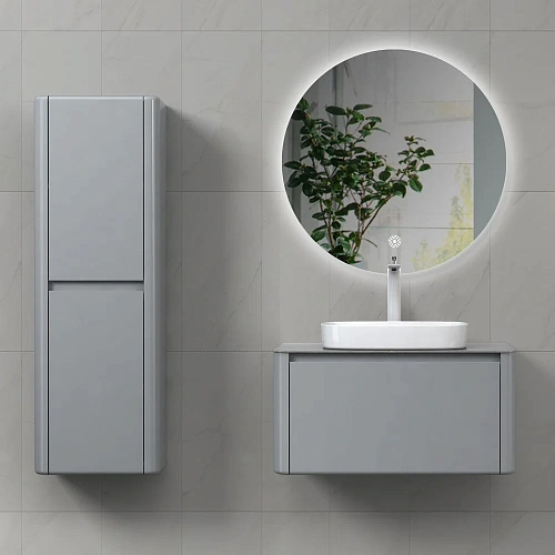 Тумба с раковиной Black&White U915.800 Blum металлический ящик, керамогранит / раковина (800x495x400 915800 Тумба с раковиной Black&White U915.800 Blum металлический ящик, керамогранит / раковина (800x495x400 915800