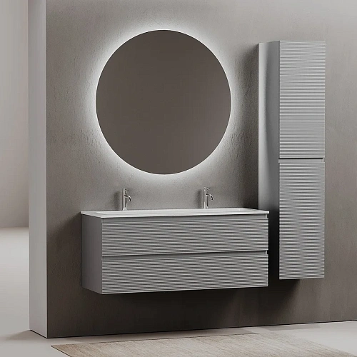 Тумба под раковину Sancos Folk FL120ES 1195х445х500 Ergraut soft, подвесная Тумба под раковину Sancos Folk FL120ES 1195х445х500 Ergraut soft, подвесная