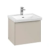 Тумба под раковину Villeroy &amp; Boch Subway 3.0 с подсветкой Cashmere Grey / Cashmere Grey C579L2VN