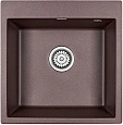 Кухонная мойка Paulmark PRAKTISCH, PM105152-CO, кофе, 510х520 Кухонная мойка Paulmark PRAKTISCH, PM105152-CO, кофе, 510х520