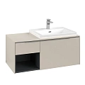 Тумба под раковину Villeroy & Boch Subway 3.0 с подсветкой Cashmere Grey / Cashmere Grey C571L0VN Тумба под раковину Villeroy & Boch Subway 3.0 с подсветкой Cashmere Grey / Cashmere Grey C571L0VN
