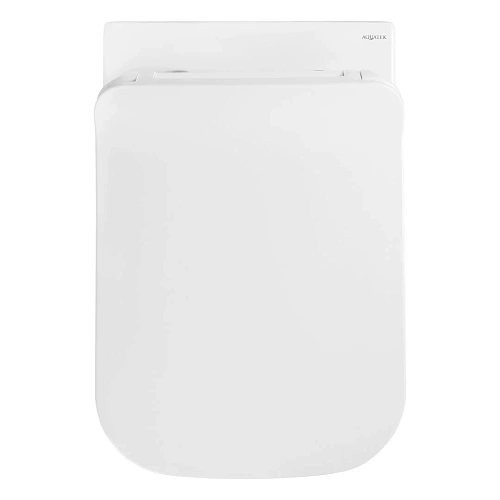 Унитаз подвесной Aquatek ДЕЛЬТА 480 x 350 x 320 мм, тонкое сиденье с механизмом плавного закрывания Унитаз подвесной Aquatek ДЕЛЬТА 480 x 350 x 320 мм, тонкое сиденье с механизмом плавного закрывания