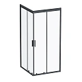 Душевой уголок AM.PM Gem W90G-403-090BT Slide 90x90 стекло прозрачное, профиль черный матовый Душевой уголок AM.PM Gem W90G-403-090BT Slide 90x90 стекло прозрачное, профиль черный матовый