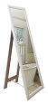 Зеркало SILVER MIRRORS 600x1500 белый, напольное Глянец (ФР-00001449) Зеркало SILVER MIRRORS 600x1500 белый, напольное Глянец (ФР-00001449)