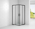 Душевой уголок CEZARES ECO-O-A-2-90-C-NERO 90x90см стекло прозрачное, профиль черный Душевой уголок CEZARES ECO-O-A-2-90-C-NERO 90x90см стекло прозрачное, профиль черный
