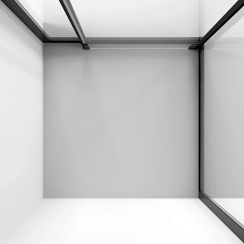 Душевой уголок Niagara Nova NG-6833-34BLACK (90x90x195) квадратная, раздвижная, черный матовый, стекло прозрачное Душевой уголок Niagara Nova NG-6833-34BLACK (90x90x195) квадратная, раздвижная, черный матовый, стекло прозрачное