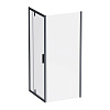 Картинка анонса товара «душевой уголок am.pm gem w90g-404-9090-bt 90x90 черный матовый, стекло прозрачное»