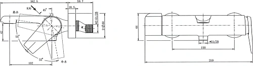 Смеситель для ванны STWORKI HDA3293Y1 586173 Смеситель для ванны STWORKI HDA3293Y1 586173