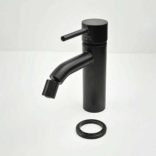 Смеситель для биде Paini Cox 78PZ304O без донного клапана, черный матовый Смеситель для биде Paini Cox 78PZ304O без донного клапана, черный матовый