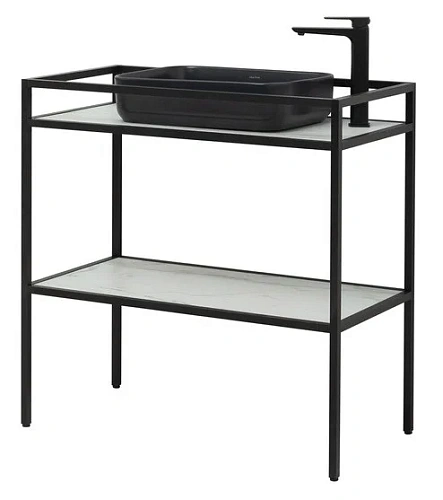 Консоль под раковину Allen Brau Liberty 90 1.33004.BB черный Консоль под раковину Allen Brau Liberty 90 1.33004.BB черный