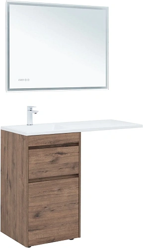 Тумба под раковину Aquanet Токио 48 дуб веллингтон напольная 2 ящика 00333647 напольная Тумба под раковину Aquanet Токио 48 дуб веллингтон напольная 2 ящика 00333647 напольная