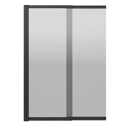 Шторка на ванну BERGES RIVER S Slider Black 980 тонированное стекло 065018 Шторка на ванну BERGES RIVER S Slider Black 980 тонированное стекло 065018