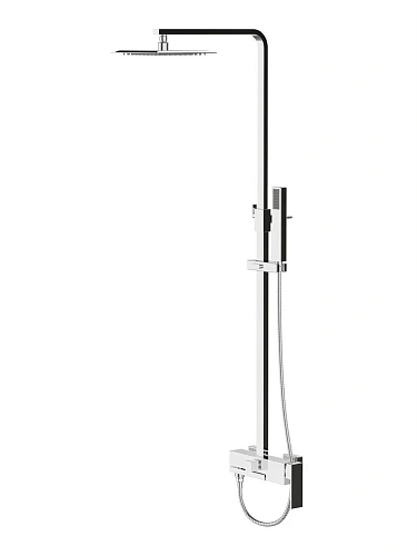 Душевая система Agger Great A2893300 с изливом, хром Душевая система Agger Great A2893300 с изливом, хром