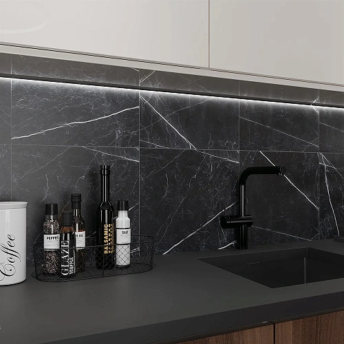 Керамогранит Cersanit Oriental черный 42x42 16002 Керамогранит Cersanit Oriental черный 42x42 16002