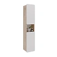 Шкаф-пенал Lemark OLIVIA 35 см подвесной/напольный, левый/правый, дуб кантри/белый LM08OL35P Шкаф-пенал Lemark OLIVIA 35 см подвесной/напольный, левый/правый, дуб кантри/белый LM08OL35P